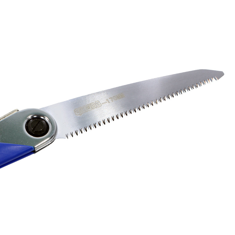 Ножовка садовая складная Qihong Blue 170 mm для обрезки ветвей ручная пила Gold - фото 4 - id-p1436643619