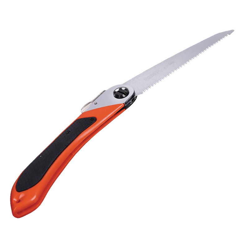 Ножовка садовая складная Qihong Orange 170 mm для обрезки ветвей ручная пила Gold - фото 1 - id-p1436643624