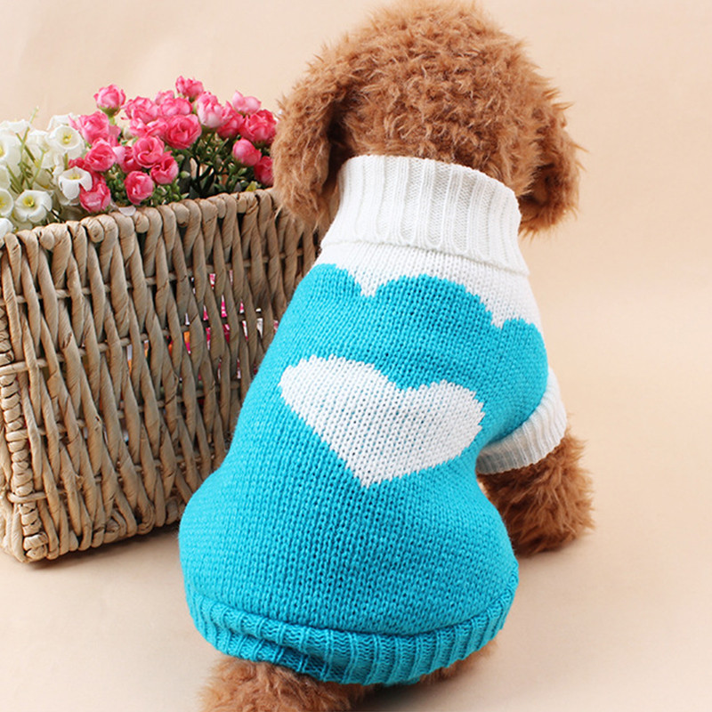 Теплый свитер для собак Taotaopets 675501 Blue XXL домашних животных Gold - фото 2 - id-p1436643649
