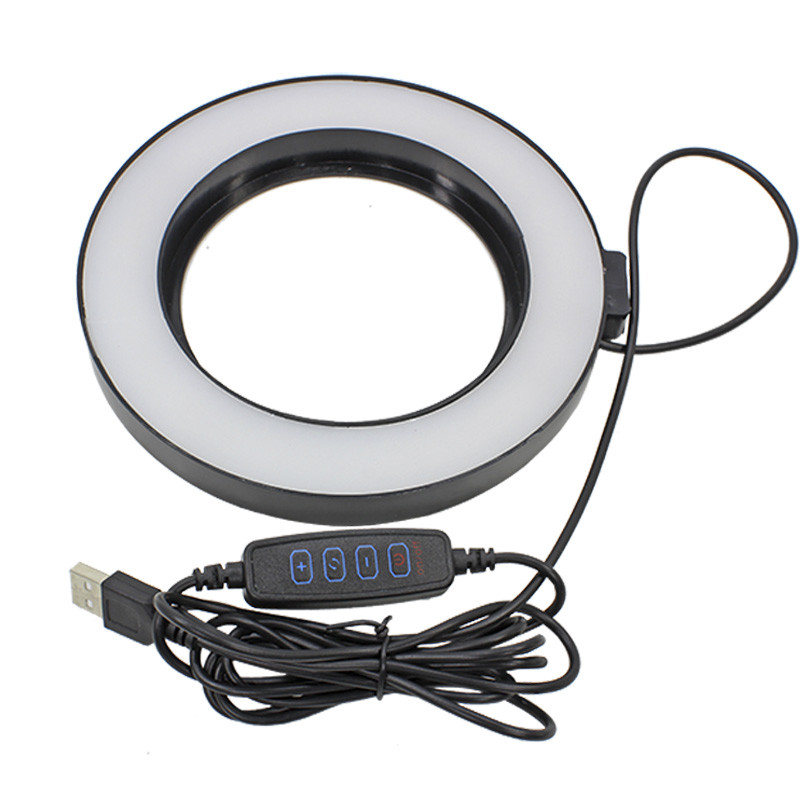 Стойка блогера YaoYi JY-160 3 в 1 Holder L-180 штатив кольцевая LED лампа 16 см держатель для смартофона Gold - фото 2 - id-p1436645716
