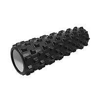 Массажный валик ролик Dobetters Rumble Roller Black для йоги и фитнеса 45*15 см Gold