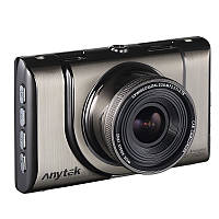 Видеорегистратор Anytek A100+ Full HD ЖК-дисплей TF карта HDMI USB объектив 170 градусов Батарея 200 мАч Gold