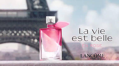 Lancome La Vie Est Belle En Rose туалетна вода 100 ml. (Ланком Ла Ві Е Бель Ен Роуз), фото 2