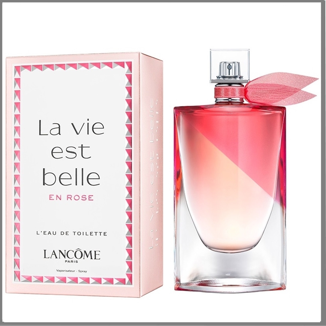 Lancome La Vie Est Belle En Rose туалетна вода 100 ml. (Ланком Ла Ві Е Бель Ен Роуз)