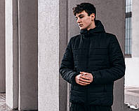 Демисезонная Куртка "Temp" бренда (черная)