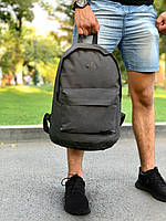 Рюкзак городской Мужской | Женский | Детский, для ноутбука Nike (Найк) темно - серый спортивный