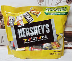 Мікс шоколадних цукерок Hershey's Miniatures