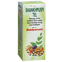 Шанкха Пушпи таил 50мл Байдьянатх термін 08/23 включно, shankha pushpi tail Baidyanath, массажное масло для