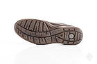 Чоловічі шкіряні туфлі Comfort Walk brown, фото 4