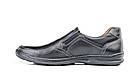 Чоловічі шкіряні туфлі Comfort Walk black, фото 3
