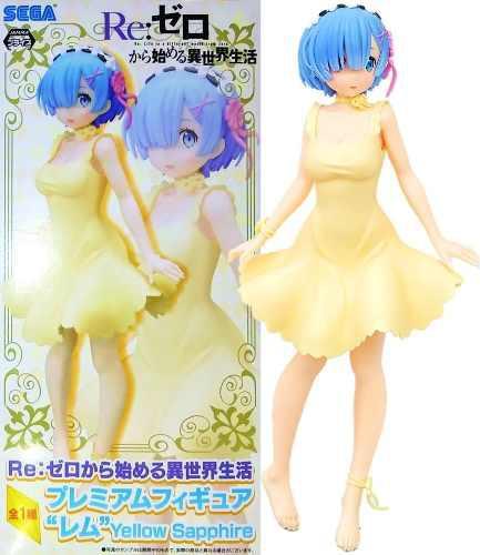 Фігурка Sega Життя в альтернативному світі з нуля Рем Re:Zero Rem Yellow Sapphire 23 см S RZ R YS