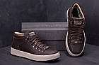 Чоловічі зимові шкіряні черевики ZG Chocolate Exclusive, фото 7