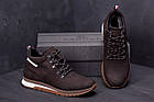 Чоловічі зимові шкіряні черевики ZG Chocolate Crossfit, фото 9