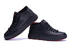 Чоловічі зимові шкіряні черевики ZG Black Exclusive Leather, фото 5
