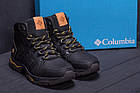 Чоловічі зимові шкіряні черевики Colum Black, фото 7