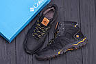 Чоловічі зимові шкіряні черевики Colum Black, фото 10