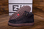 Чоловічі зимові шкіряні черевики ZG Black New Exclusive, фото 8