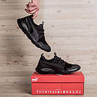 Чоловічі шкіряні кросівки Pm Runner Black, фото 10