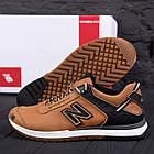 Чоловічі шкіряні кросівки NB Clasic, фото 9