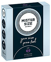 Презервативы Mister Size 69 mm (мм) 3 штуки Мистер Сайз Talla