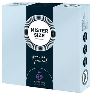 Презервативы Mister Size 69 mm (мм) 36 штук Мистер Сайз Talla