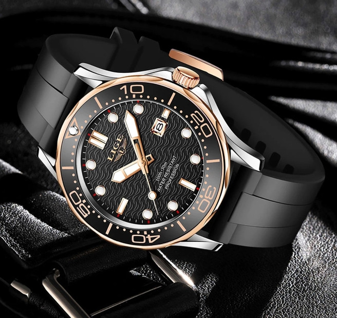 Чоловічий наручний годинник кварцовий Lege Professional