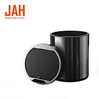 Сенсорне відро для сміття JAH 20 л кругле темно-срібне металік без внутрішнього відра