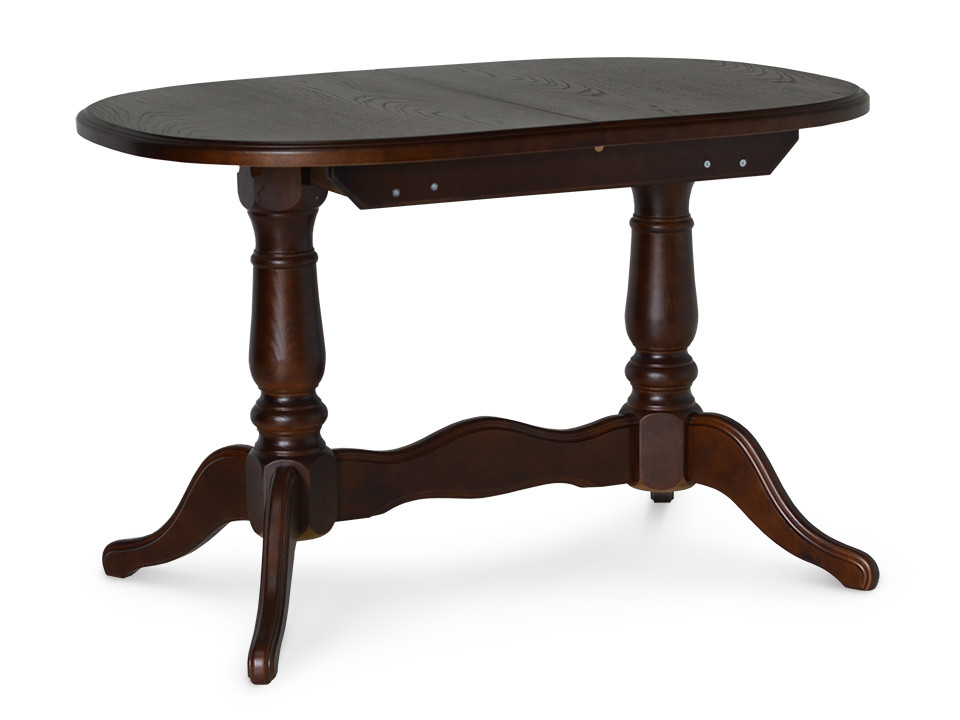 Стол Деревянный Овальный на Двух Опорах Обеденный, Кухонный, ДАНИЭЛЬ ...