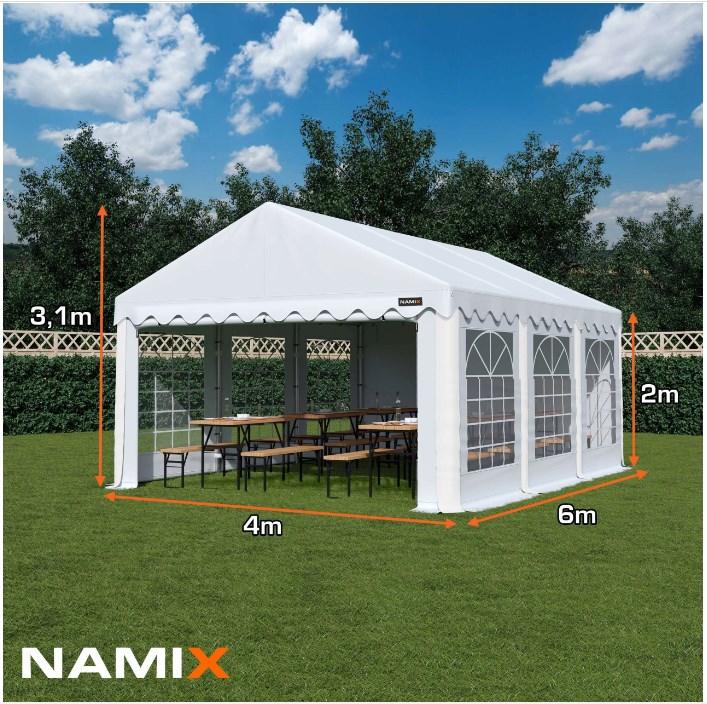 Павільйон садовий NAMIX 4x6 m PE240g Польща