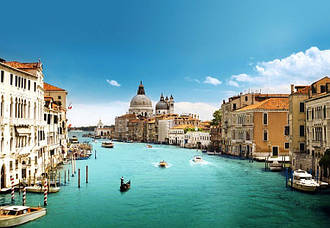 Фотошпалери 366х254 см Wizard+Genius 146 місто Венеція, Великий канал 8 сегментів (7611487065043) Найкраща якість