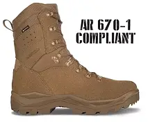 Що таке відповідність військових черевиків стандарту AR 670-1 Compliant Boots