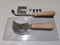 Месяцевидный нож. Грувер. Подложка. Лезвия. Комплект для монтажа линолеума Leister