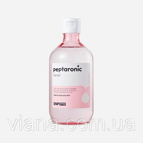 Інтенсивно зволожувальний тонер із пептидами SNP Prep Peptaronic Toner 320 мл