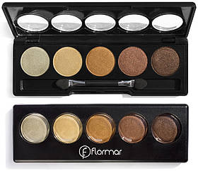 Тіні Flormar Color Palette eye Shadow (5 цв)