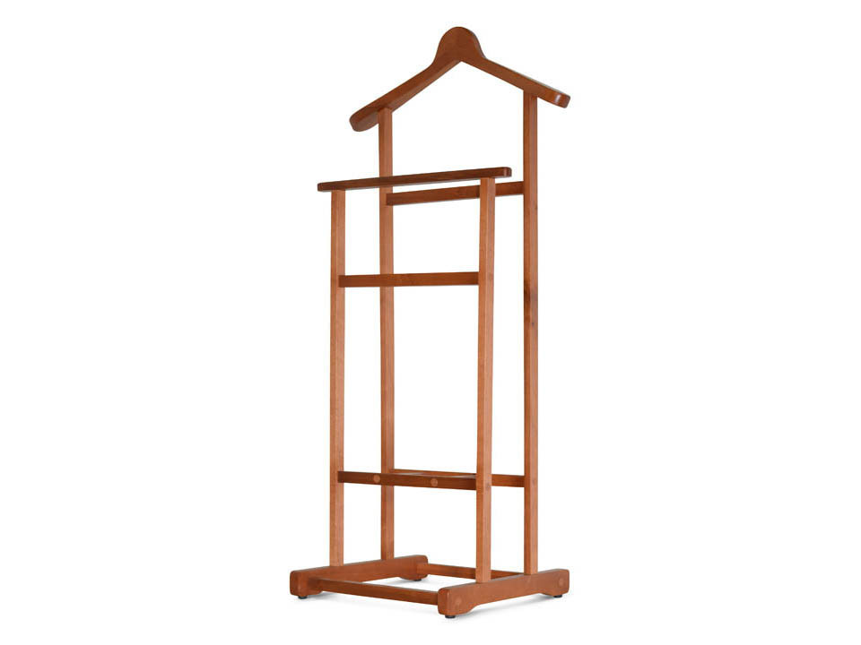 Вешалка плечики напольная деревянная - 81 фото