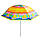 Кольорова парасолька пляжна  с захистом от UV-променів Stenson 1.8 м прінт "Човен" (зонтик для пляжа), фото 2
