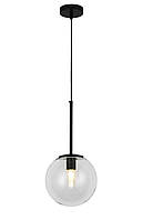 Светильник люстра подвесная в стиле лофт шар Levistella 9163420-1 BK+CL