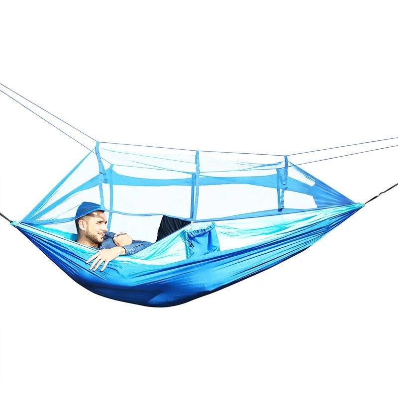 Туристичний гамак таканевий з москітною сіткою Travel hamock net