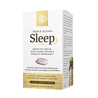 Витамины для сна Solgar Sleep triple action 60 таблеток