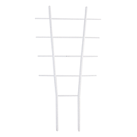 Драбинка для квітів L37см. (білий флок)