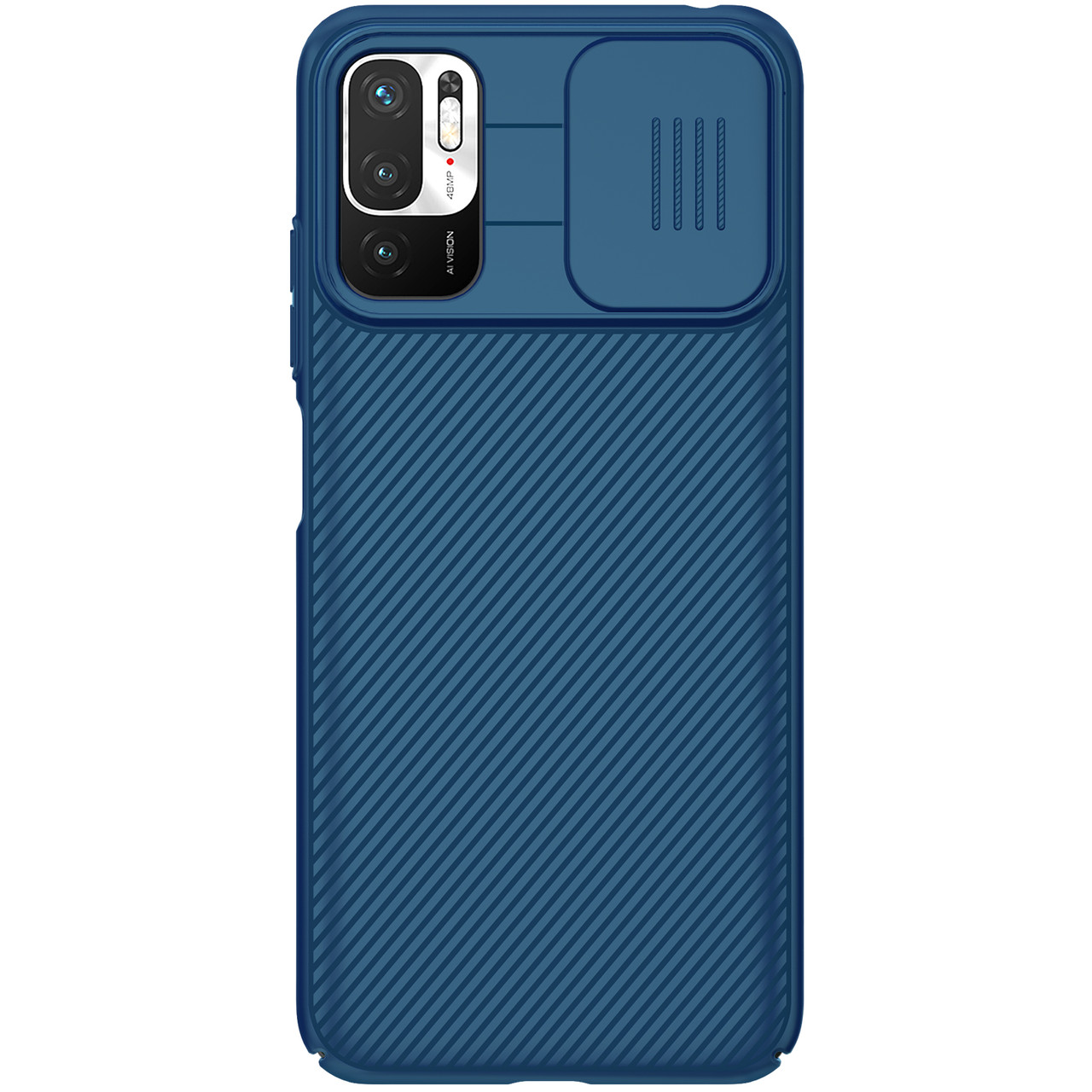 Захисний чохол Nillkin для Xiaomi Redmi Note 10 5G / Poco M3 Pro (CamShield Case) Blue з захистом камери
