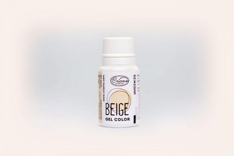 Гелевый краситель Criamo "Супер мини бежевый" /Beige 10g - фото 1 - id-p1436850759