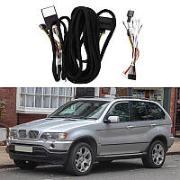 Junsun 4G Android магнитола для BMW X5 E53 E39 M5 1999-2006 кабель 6 метрів для спец версий