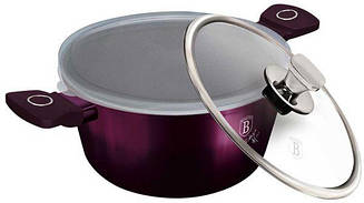 Каструля BERLINGER HAUS Purple Eclipse Collection 24 см Колір фіолетовий 6629BH