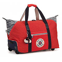 Дорожня сумка на колесах Kipling ART ON WHEELS M Active Red Bl (17M) KI3131_17M