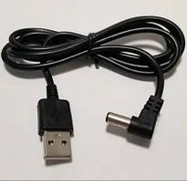 Кабель USB DC 5,5*2,1 мм 90 градусів Кут Шнур для Маршрутизатора SCM Міні ПК