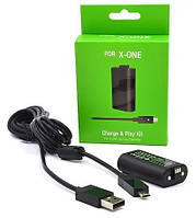 Батарея аккуммулятор для Xbox ONE, ONE X, ONE S, ONE SLIM + кабель