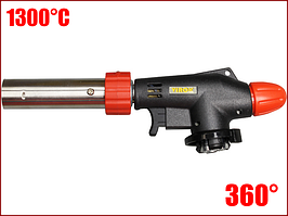 Пальник газовий з п'єзопідпалом,кут нахилу 360° Virok 44V166