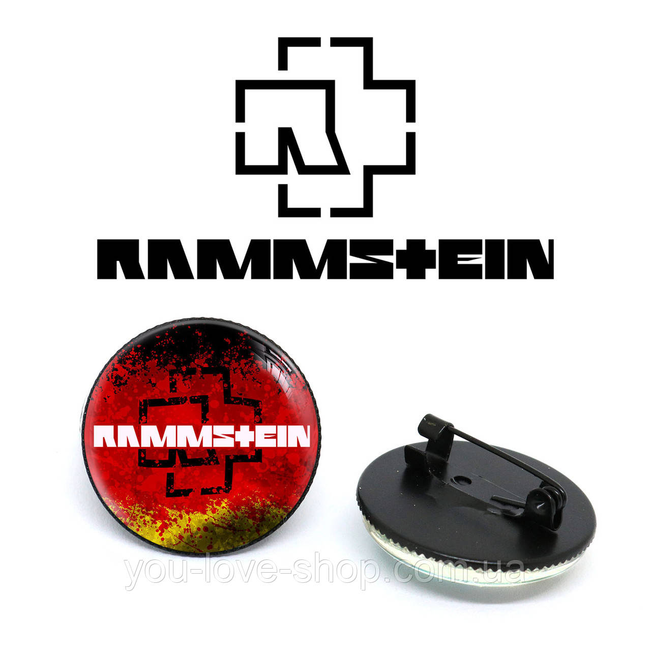 Значок Рамштайн "Germany" / Rammstein