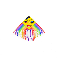 Повітряний змій M 1735 з хвостом 123 см Дівчина